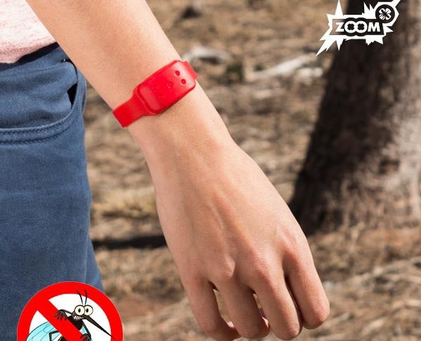 Zapestnice proti komarjem ZOOM z naravnim izvlečkom