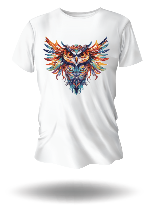 Bela majica Sova Design